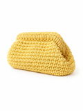 Clutch Bag yellow 20 cm