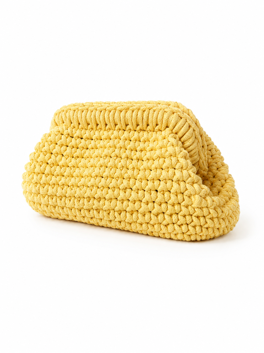 Clutch Bag yellow 20 cm